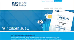 Desktop Screenshot of infokom-it.de