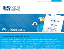 Tablet Screenshot of infokom-it.de